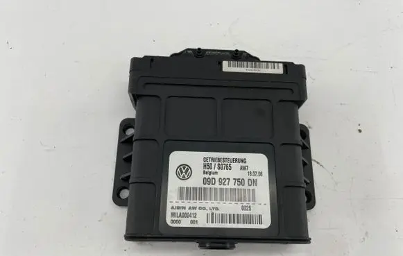 Volkswagen Touareg I Gearbox control unit/module 09D927750DN H50S0765 MLLA000412