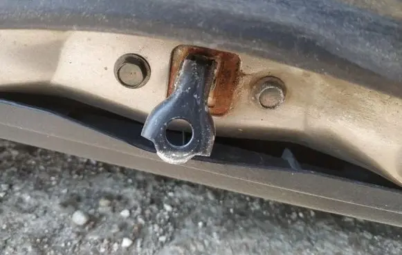 Nissan Murano Z50 Rear door check strap stopper