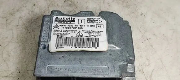 Citroen C4 I Picasso Airbag control unit/module 9664217980 606474700