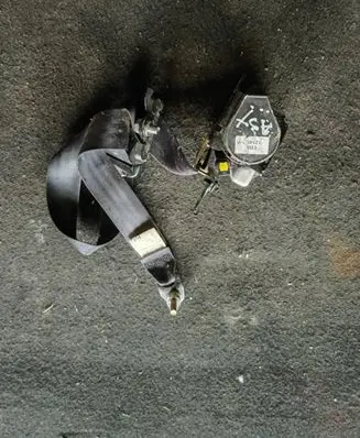 Mitsubishi ASX Front seatbelt 6176496