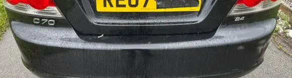 Volvo C70 Rear bumper