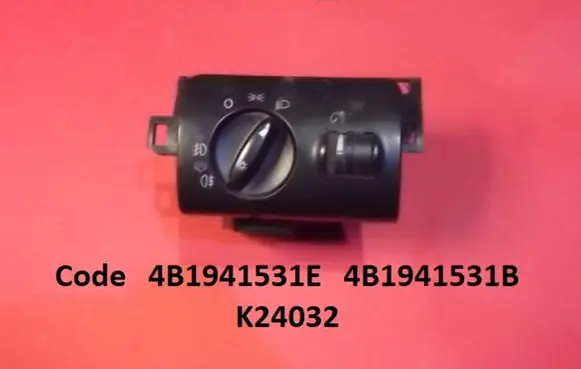 Audi A6 S6 C5 4B Light switch 4B1941531E 4B1941531B