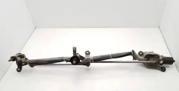 Front wiper linkage and motor