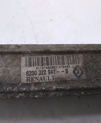 Renault Kangoo I Intercooler radiator 8200322941B