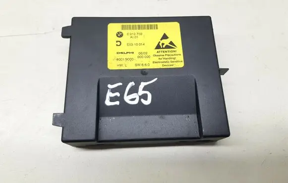 BMW 7 E65 E66 Central console control unit 80019000
