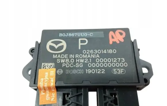 Mazda 3 Other control units/modules B0J867UU0-C