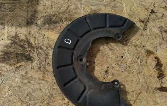 Volkswagen PASSAT B6 Front brake disc dust cover plate 