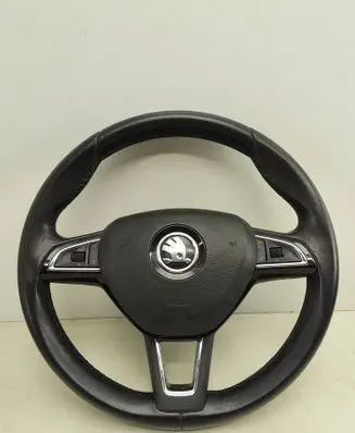 Skoda Superb B8 (3V) Steering wheel 3V0419091L 3V0880201F