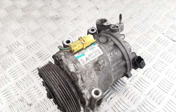 Citroen C5 Air conditioning (A/C) compressor (pump) 9654764280