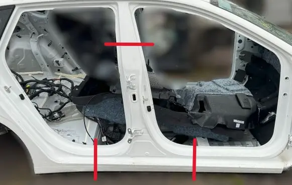 Hyundai i20 (BC3 BI3) Pillar (middle) Pillarmiddle