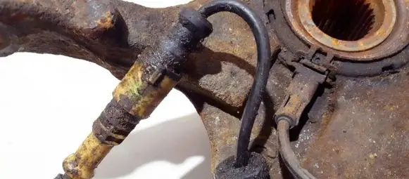 ABS brake wheel speed sensor