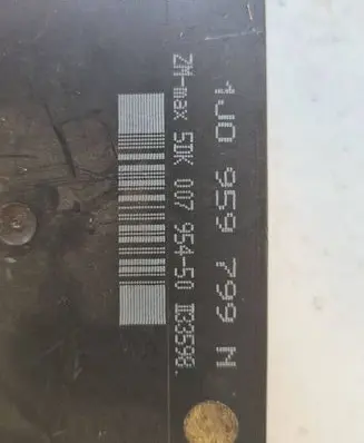 Volkswagen PASSAT B5 Comfort/convenience module 1J0959799N T33598 5DK00795450