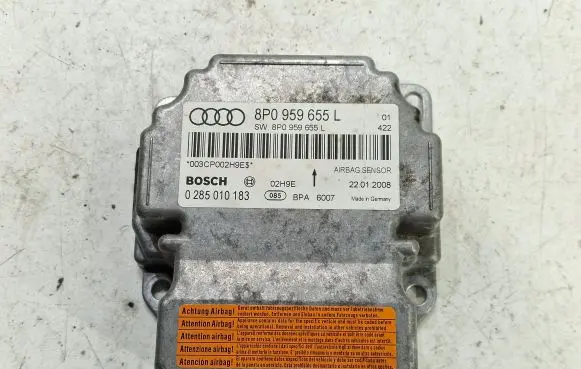 Audi A3 S3 A3 Sportback 8P Airbag control unit/module 8P0959655L 0285010183