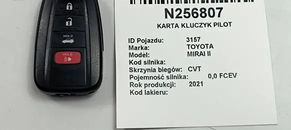 Toyota Mirai II Ignition key/card 1551A14FLA HYQ14FLA