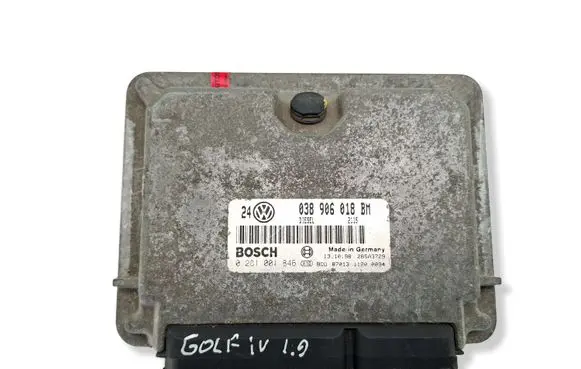 Volkswagen Golf IV Engine control unit/module 038906018BM 0281001846