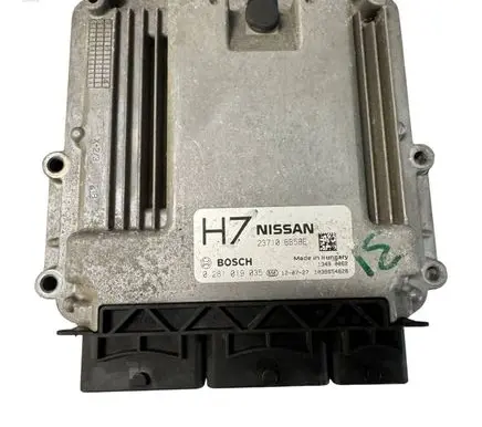 Nissan Qashqai Engine control unit/module 23710BB58E 1039S54828 0281019035
