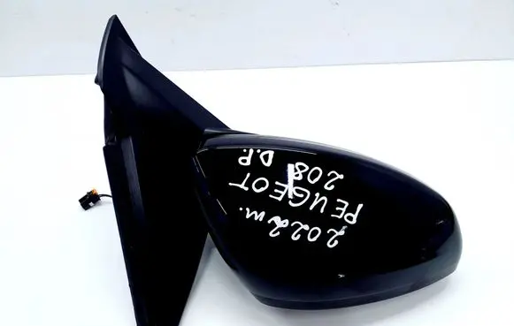 Peugeot 208 Front door electric wing mirror 232673116