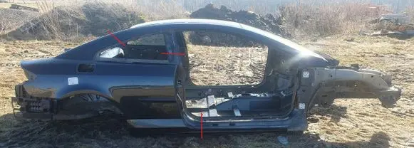 Peugeot 407 Rear quarter panel LAKEXLD
