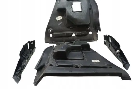 Front door card panel trim