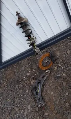 Opel Vivaro Front shock absorber with coil spring