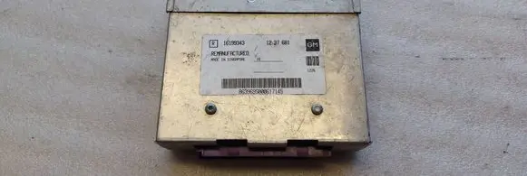 Opel Kadett E Engine control unit/module 16199343