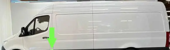 Mercedes-Benz Sprinter W907 W910 Front door trim (molding) A9106901702 A9106906100 9106901702
