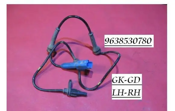 ABS rear brake sensor
