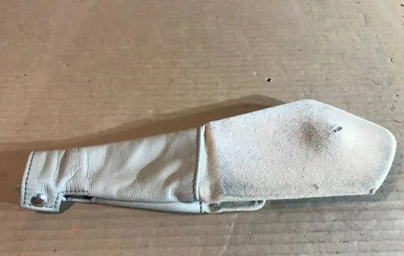 Jaguar XJ X300 Handbrake lever cover (leather/fabric) ODA452