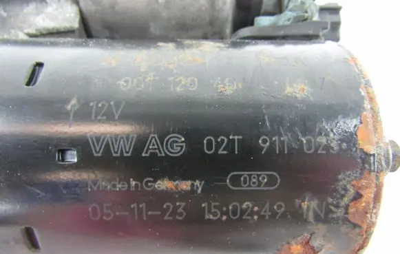 Audi A3 S3 A3 Sportback 8P Starter motor 02t911023