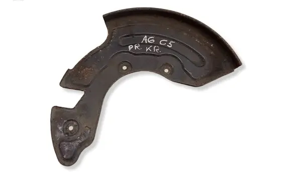 Audi A6 S6 C5 4B Front brake disc dust cover plate 