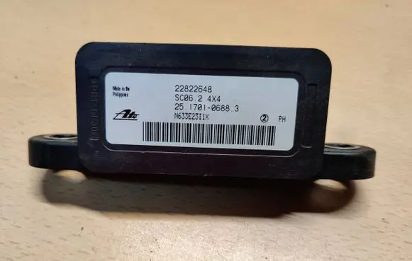 Chevrolet Captiva ESP acceleration yaw rate sensor 22822648