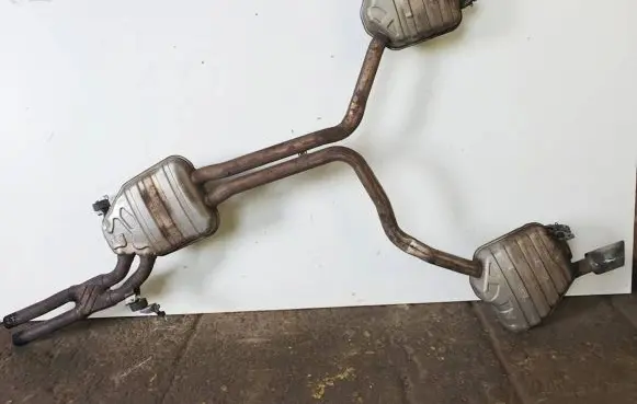 Audi A6 C7 Double Muffler 