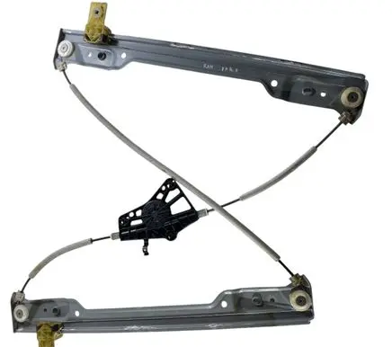Front window lifting mechanism without motor