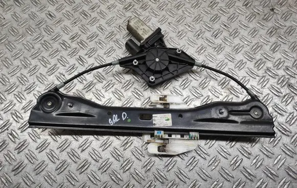 Mini Cooper Countryman R60 Rear door window regulator with motor 9800636 34000011M09 126670295