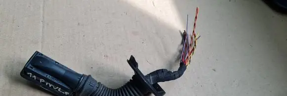 Audi A5 Sportback 8TA Rear door wiring loom 8K0972702