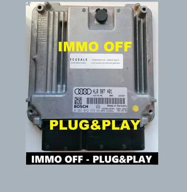 Audi Q7 4L Engine control unit/module 0281012772 4L0907401 1039S16455