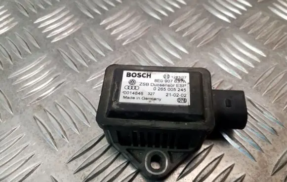 Audi A4 S4 B6 8E 8H ESP acceleration yaw rate sensor 8E0907637A 0265005245