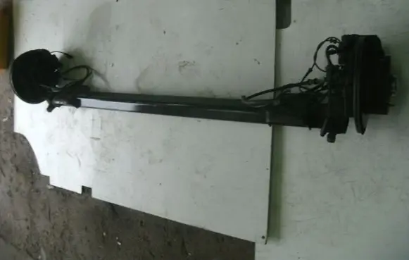 Fiat Ducato Rear axle beam 12413124
