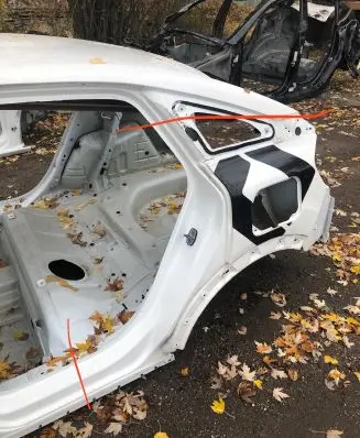 Citroen C4 III e-C4 Rear quarter panel 