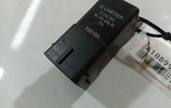 Peugeot 407 Glow plug pre-heat relay 51252002
