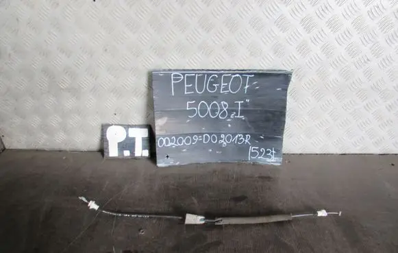 Peugeot 5008 Engine bonnet/hood lock release cable 