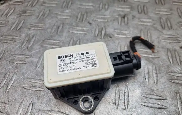 Audi A4 S4 B8 8K ESP acceleration yaw rate sensor 8K0907637A 0265005667