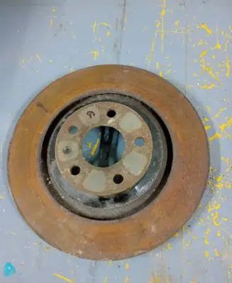 Audi A6 S6 C6 4F Rear brake disc