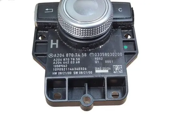 Mercedes-Benz C W204 Multifunctional control switch/knob A2048707458 A2048707858