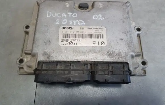 Fiat Ducato Engine control unit/module 0281010346 9646138580