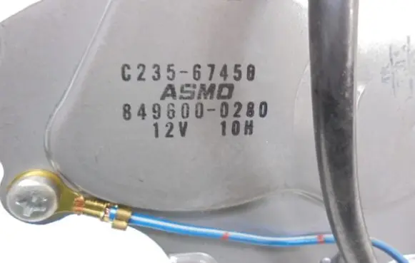 Mazda MX-5 NC Miata Rear window wiper motor 849600-0280