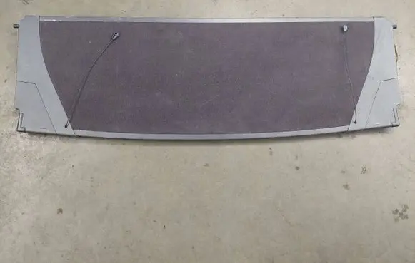 Parcel shelf