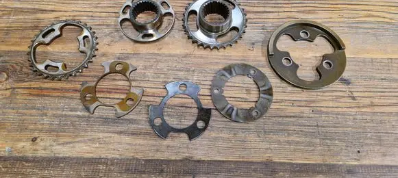 BMW 3 E46 Timing chain sprocket 1438306 1744263