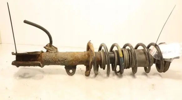Front shock absorber with coil spring