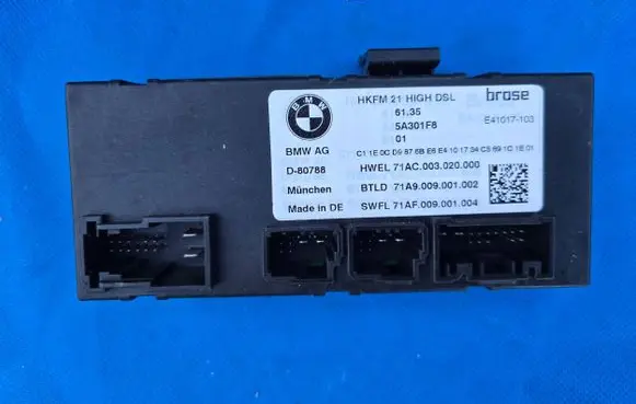 BMW X6 G06 Tailgate/trunk control unit/module 5A301F8 D80788 7149009001002